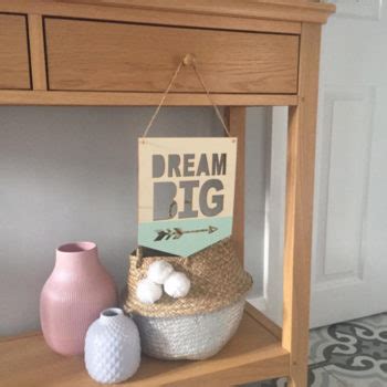 Dream Big Decorative Wooden Sign - Kate and Moon