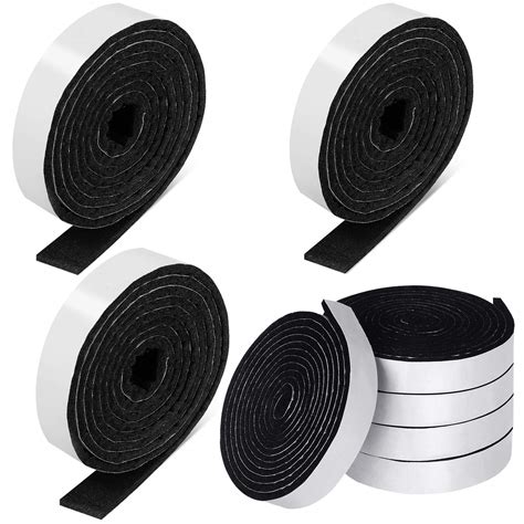 Buy 1/2 x 60 Inch Felt Strips with Adhesive Backing Self-Stick Heavy ...