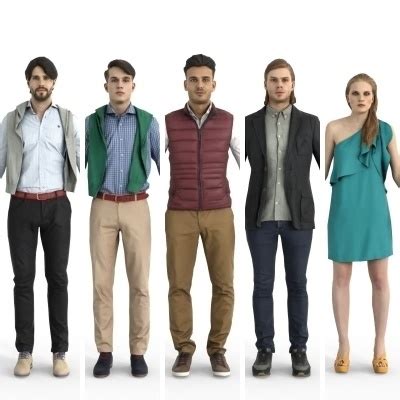 Shop | AXYZ design 3D people, 4D Scanned People Character Animation