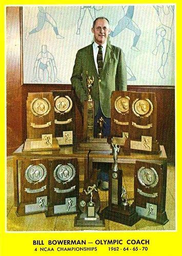 Cover Photo of Bill Bowerman from the 1972 OREGON DUCKS TRACK MEDIA GUIDE by The Happy Rower ...