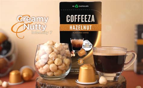 Amazon.com: Coffeeza Espresso Coffee Pods, Hazelnut, Compatible with ...