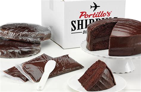 Now Shipping our Famous Chocolate Cake - News - News | Portillo's