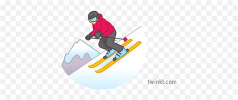 Skiing Emoji Emoticon Sports Snow Symbol Sms Illustration - Skiing Emoji,Ski Emoji - free ...