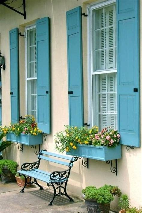 Lovely Exterior Window Shutter Design Ideas 37 | House paint exterior, Exterior paint colors for ...