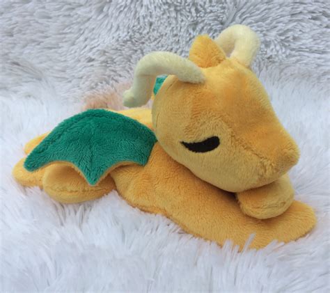 Baby Dragonite plush Beaned Pokemon PenDragons baby bean | Etsy