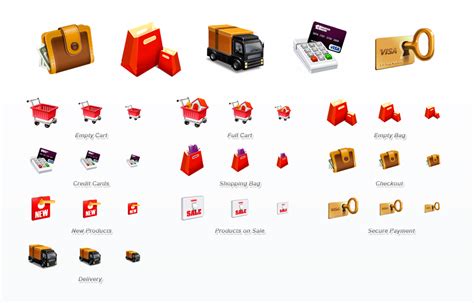 E-Commerce Icon Set