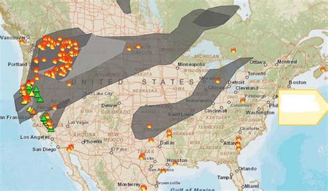 Smoke spreads east from wildfires in the Northwest - Wildfire Today