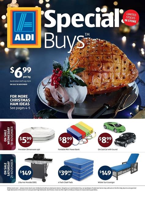 ALDI Special Buys Week 47 2015 - Catalogue AU