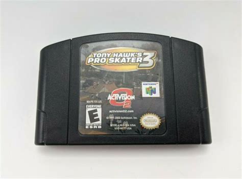 Tony Hawk's Pro Skater 3 (Nintendo 64, 2002) for sale online | eBay