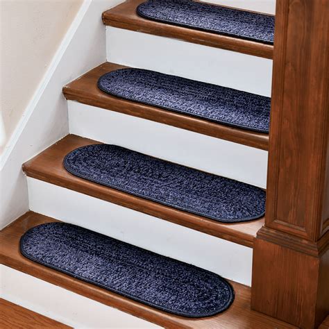 The No Slip Stair Treads - Hammacher Schlemmer