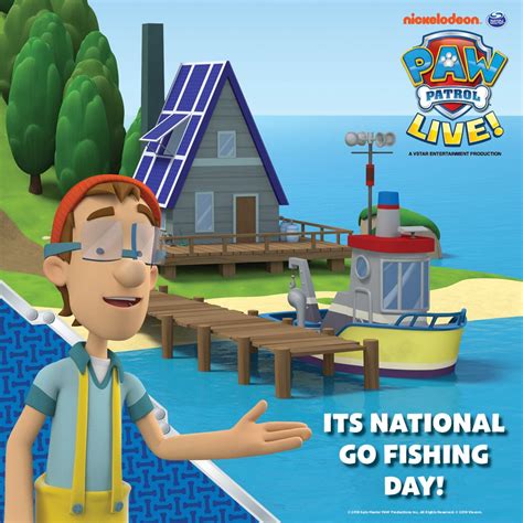 PAW Patrol Live! On Twitter: "Celebrate National Go Fishing Day With ...