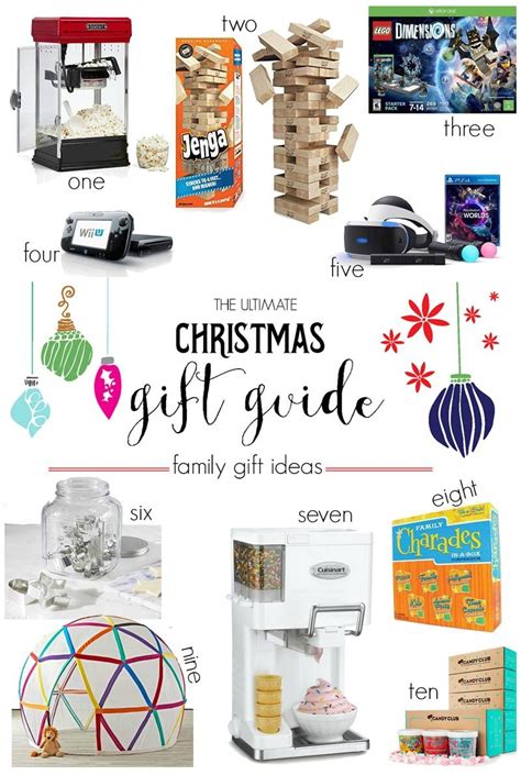 The Ultimate Christmas Gift Guide: Family Gift Ideas - Revel and Glitter