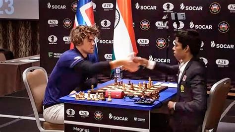 Praggnanandhaa vs Carlsen, World Cup Final Round 2 highlights: 2nd ...