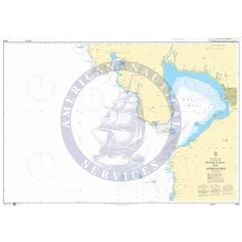 British Admiralty Nautical Chart 4491: Manila Bay and Approaches