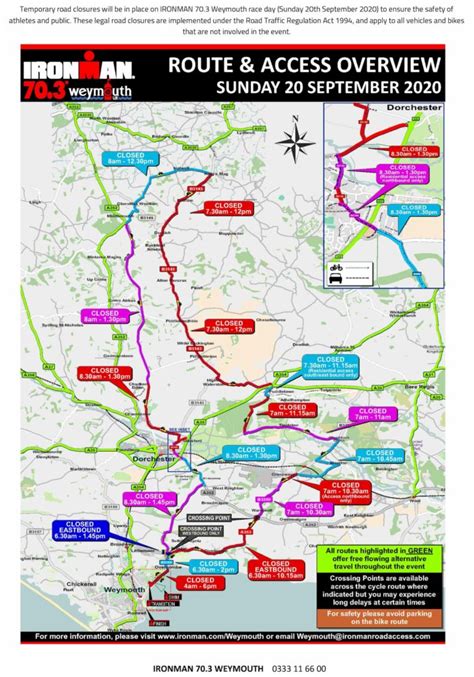 Ironman Road Closures Map 2025 - Hilda Dulciana