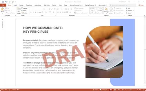 How to Add a Watermark to a PowerPoint Presentation