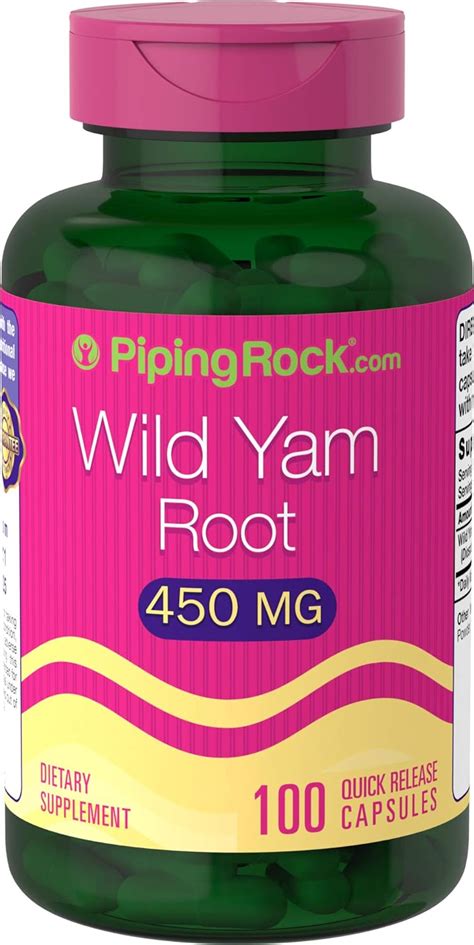 Amazon.com: Wild Yam Root 450mg 100 Capsules: Everything Else