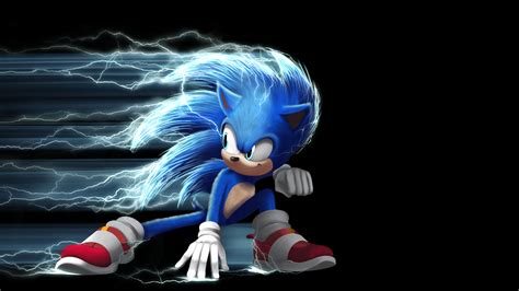 1920x1080 Resolution Sonic Movie 4K 1080P Laptop Full HD Wallpaper ...