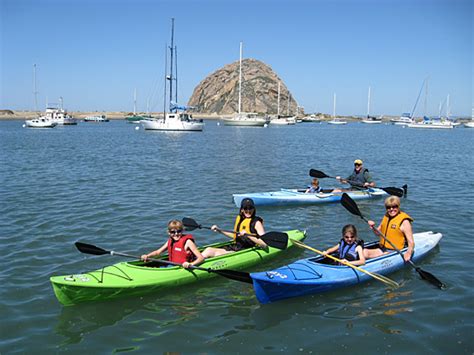 Morro Bay Kayak and SUP Rentals, Morro Bay, CA - California Beaches