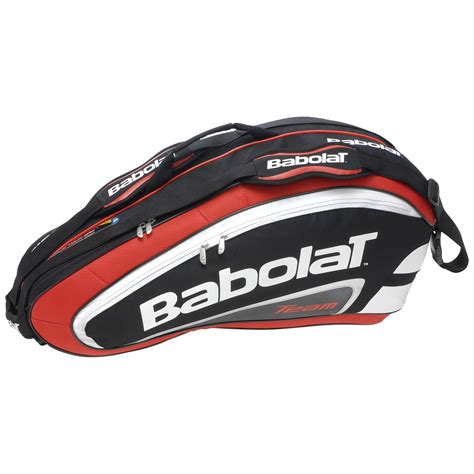 Babolat Team Line 6 Racket Tennis Bag - Red - Tennisnuts.com