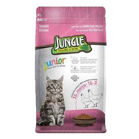 Jungle Junior Cat Food Chicken 500 gm Turkey - Bengalic Online Hypermarket