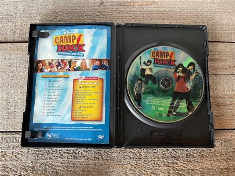 Camp Rock DVD // Extended Rock Star Edition // Disney Channel Original Movie - Etsy