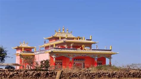 Tibetan Monastery Or Tibetan Temple Mainpat