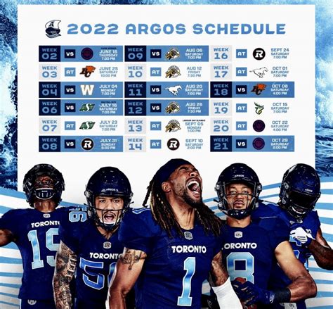 Toronto Argonauts Schedule 2024 - Wynny Morena