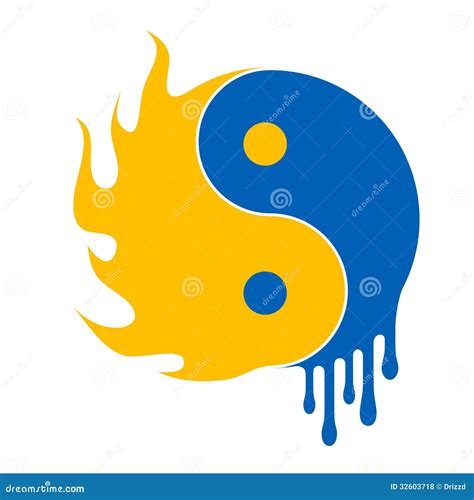 Fire And Water Royalty Free Stock Photos - Image: 32603718