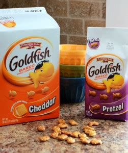 Goldfish Crackers for Snacks - Cozy Country Living