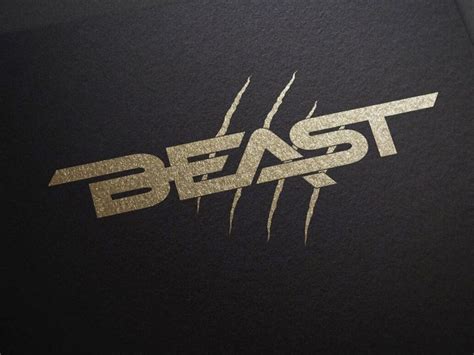 Beast - Fightwear & Fitness Equipment - Branding & Logo Design | Car sticker design, Bike logos ...