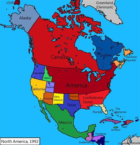 Collapse Map Of North America Imaginarymaps North Ame - vrogue.co