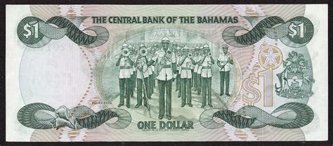 Bahamas One Dollar banknote 1984 Queen Elizabeth II|World Banknotes & Coins Pictures | Old Money ...