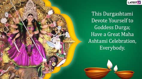 Subho Ashtami 2022 Wishes & Durga Ashtami HD Images: Wish Happy Maha ...