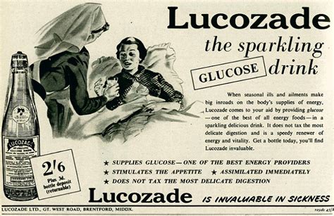 History World - Advert Museum - Lucozade the Sparkling Glucose Drink