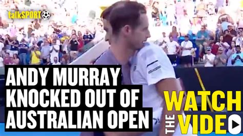 Emotional Andy Murray hints at retirement after demoralising first round Australian Open exit ...