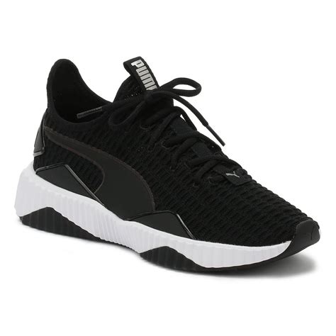 PUMA Rubber Womens Selena Gomez Black / Black Defy Trainers Women's Shoes (trainers) In Black - Lyst