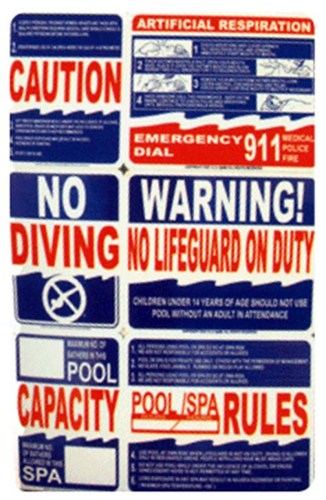 6 in 1 California Pool Safety Si