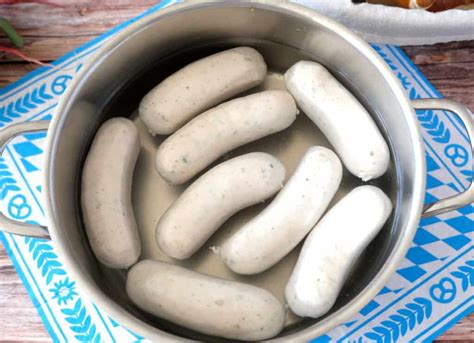 Weisswurst - Traditional German White Sausage - My Dinner