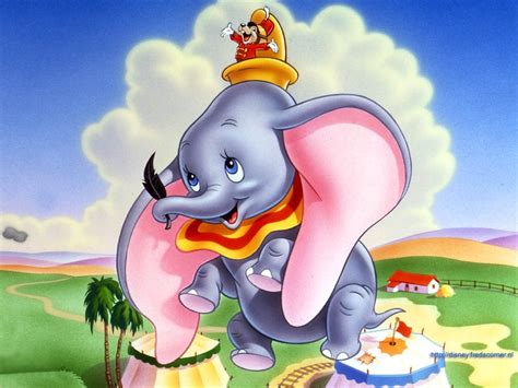 Cartoon Characters and Animated Movies: Dumbo