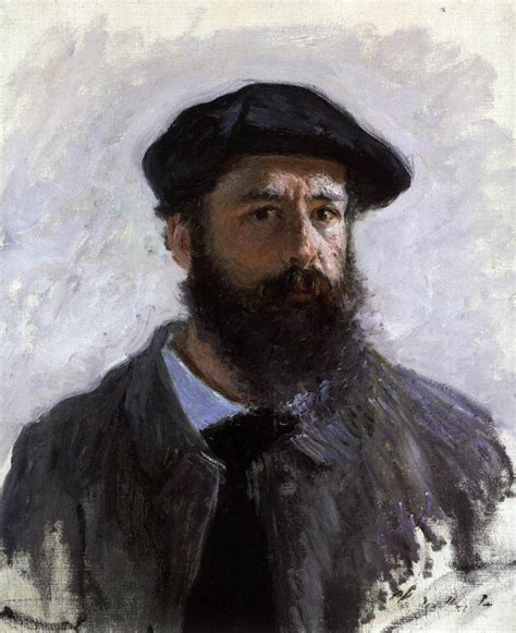 Self-Portrait in Beret | Claude Monet | Fine Art Biblio