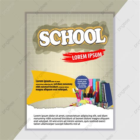 Back To School Poster Design Template Download on Pngtree