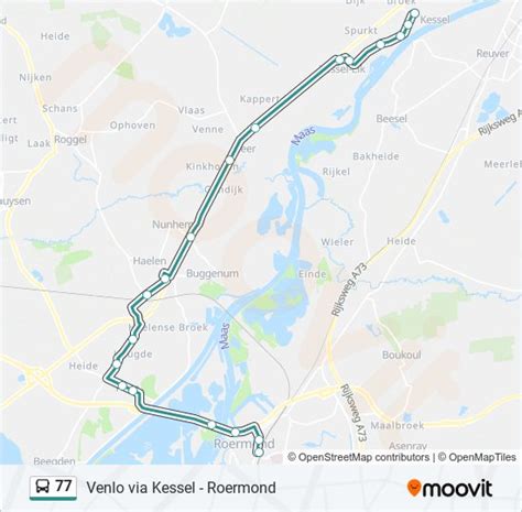 77 Route: Schedules, Stops & Maps - Kessel (Updated)