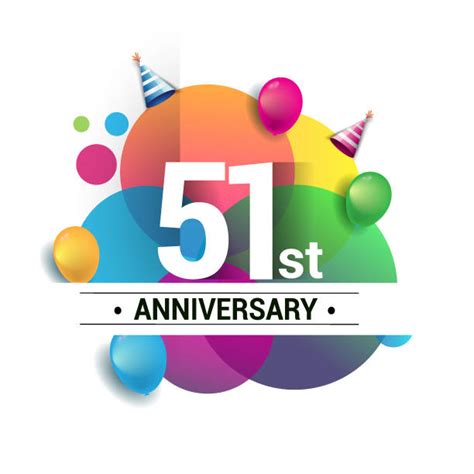 51st Birthday Clip Art, Vector Images & Illustrations - iStock