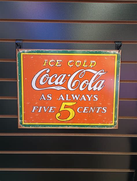 Coca Cola Signs Bar Signs Metal Signs for Restaurant Decor Diner Decor ...