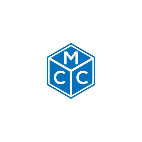 MCC letter logo design on black background. MCC creative initials ...