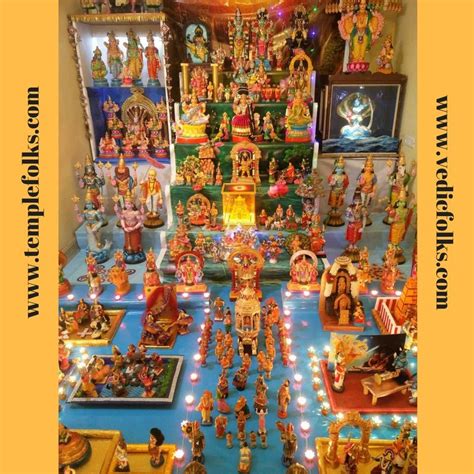 Navratri Golu is nothing but for the nine days the doll is arranged in ...