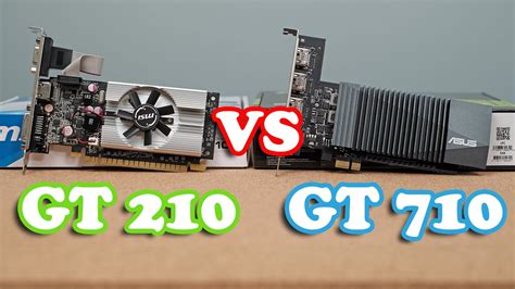 The Ultimate GPU showdown: Nvidia GT 710 vs GT 210! - YouTube