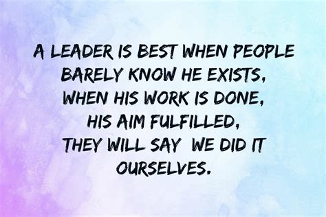 Leadership Quotes | Text & Image Quotes | QuoteReel