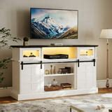 EUROCO Modern TV Stand for 70" TV with Large Storage Space, Magnetic ...
